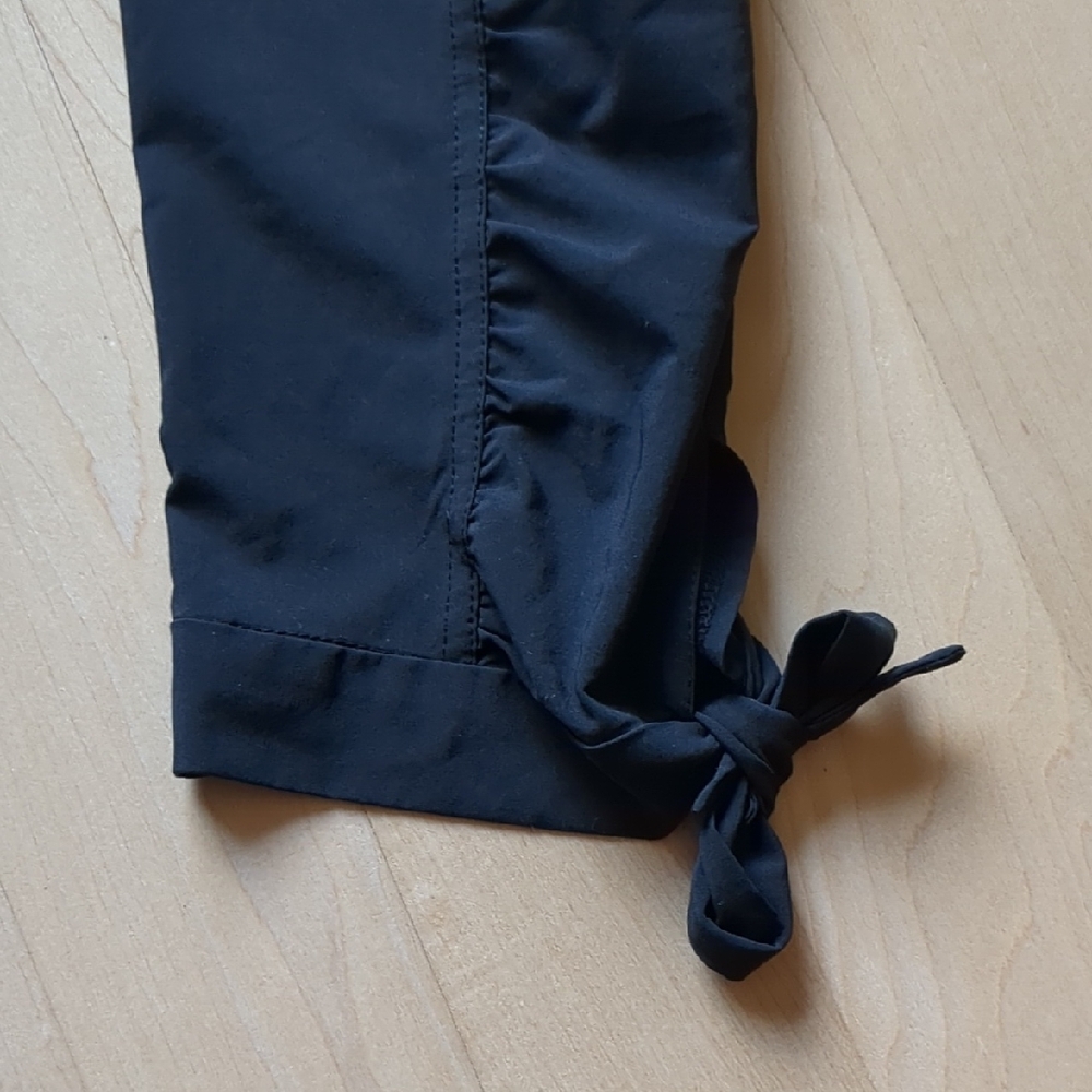 PrAna Bindu Black Drawstring Pants - Picture 6 of 7